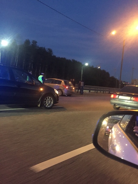 Симферопольское шоссе в область перед заправкой Роснефть актуально на 19:00