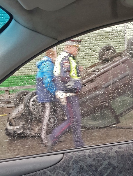 Авария на Минском шоссе в Лесном Городке