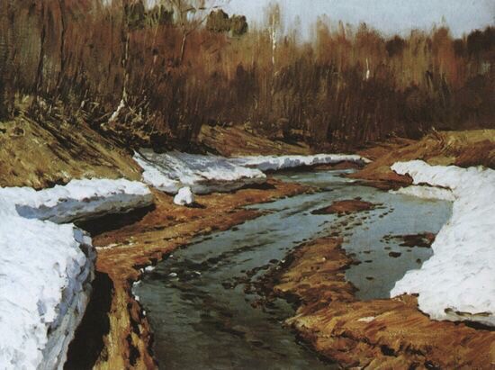 В Москве украли картину Левитана "Последний снег". Да, того самого. Да, подлинник.