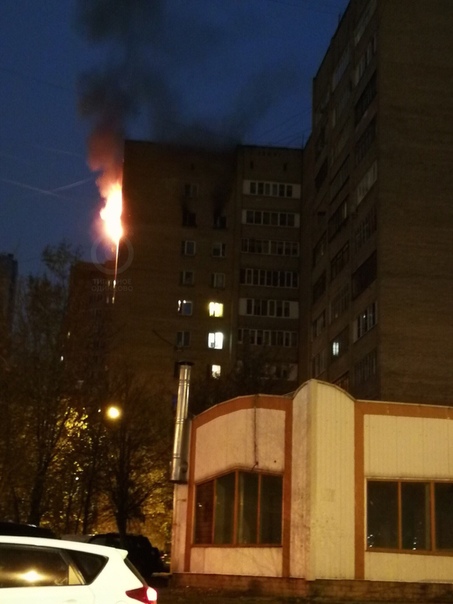 В Одинцово на Союзной 6 сгорела квартира.