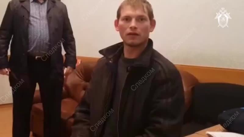 Допрос изверга, который убил мать с 13-летним сыном в Москве. На допросе он не раскаялся, лишь заяви...