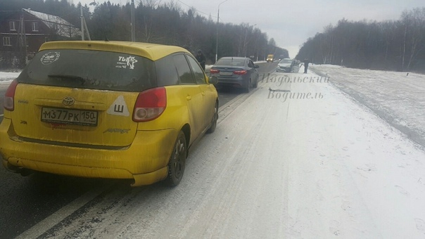 ДТП на Варшавском шоссе, деревня Кресты, сегодня около 12 часов.