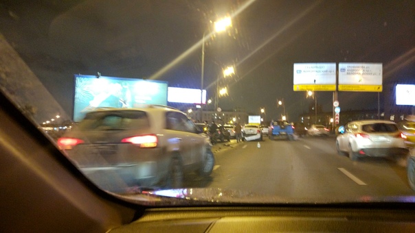 ТТК внешняя, после Автозаводской, актуально на 22:50