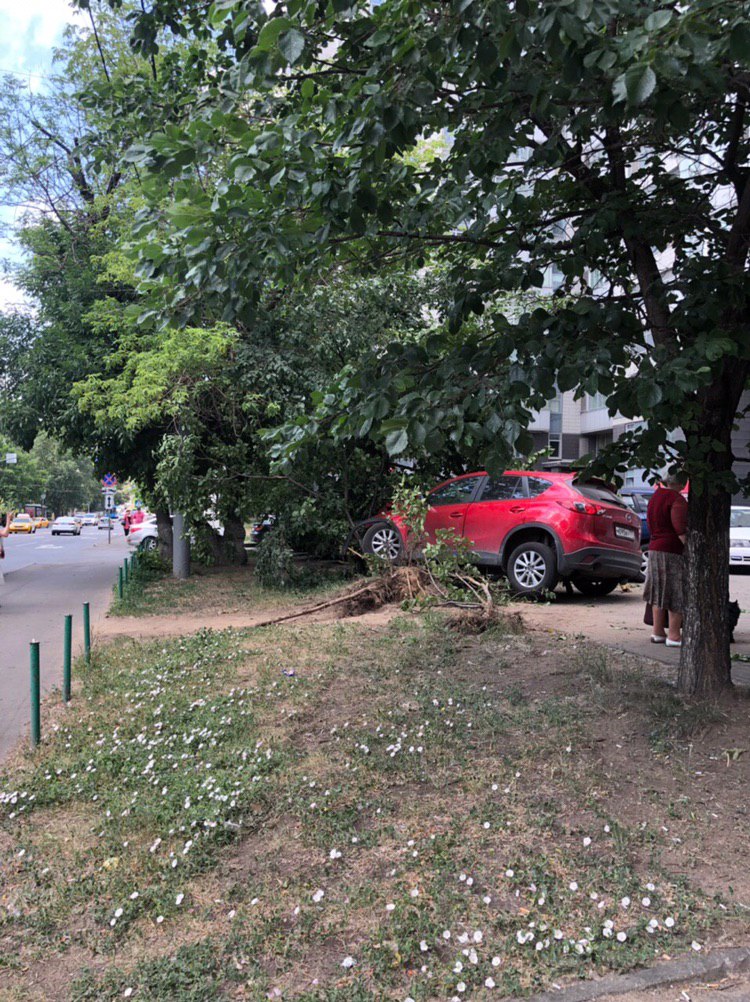 Водитель потерял сознание за рулём и со стороны Шмитовского проезда пролетел через вход в магазин «П...