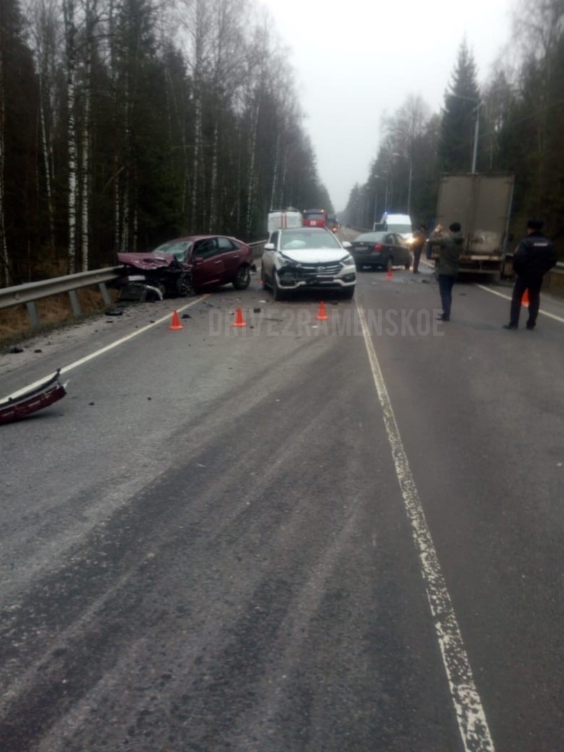 Авария на Егорьевском шоссе